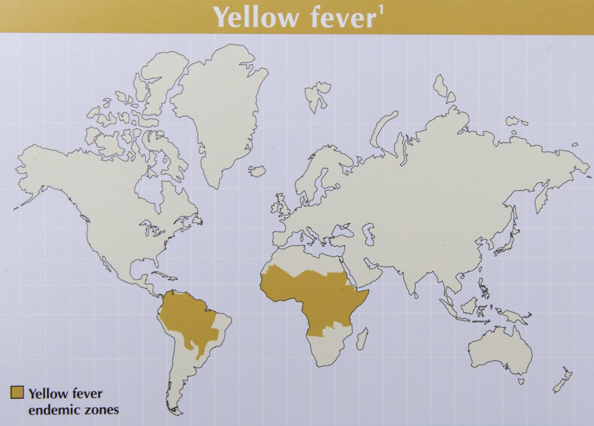 Yellow Fever Vaccine, Travel shots | Katterman's Pharmacy